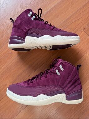 Air Jordan 12 Retro “Bordeaux” Men’s High-Top Sneakers